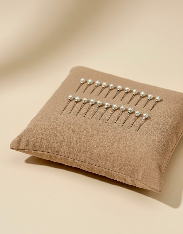 Pearl hijab pins pair