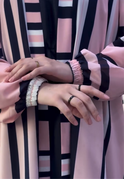Stripes abaya