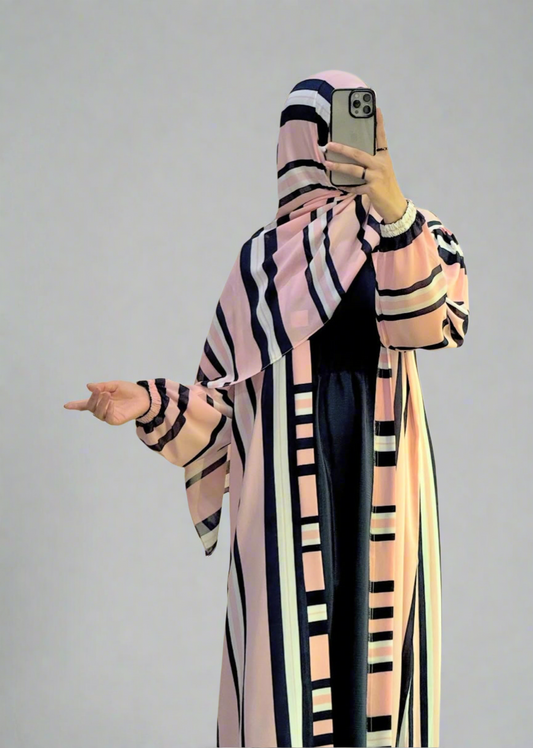 Stripes abaya