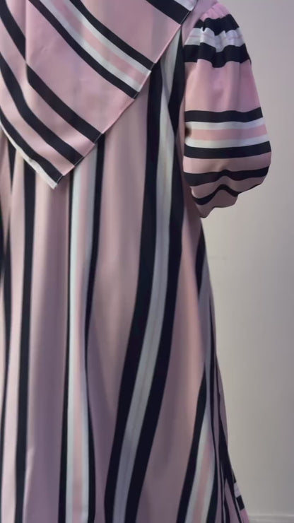 Stripes abaya